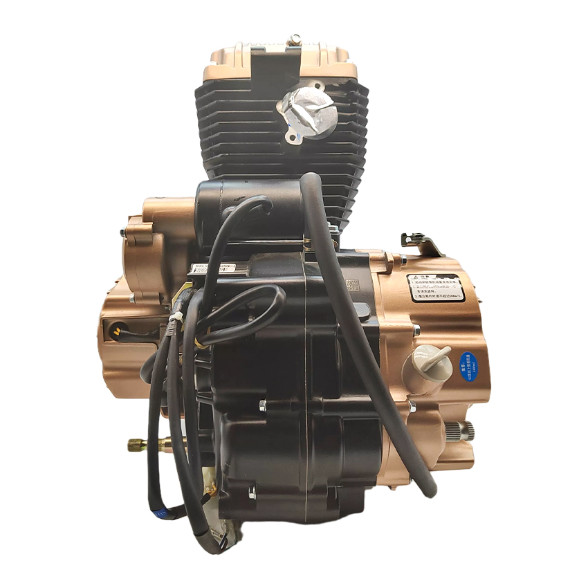 Motorcycle Engine Parts - Moteur monocylindre Zongshen CG200cc, 5 vitesses,